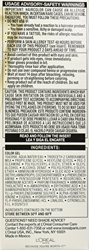 L'Oréal Paris Superior Preference Fade-Defying + Shine Permanent Hair Color, 2 Purest Black, 1 kit Hair Dye