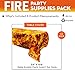 Blue Orchards Fire Table Covers (Pack of 3) - 54