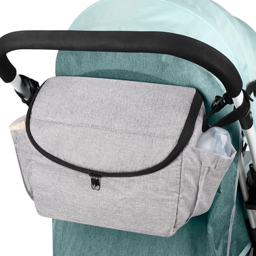 Accmor Universal Stroller Organizer, Large Capacity Stroller Bag ...