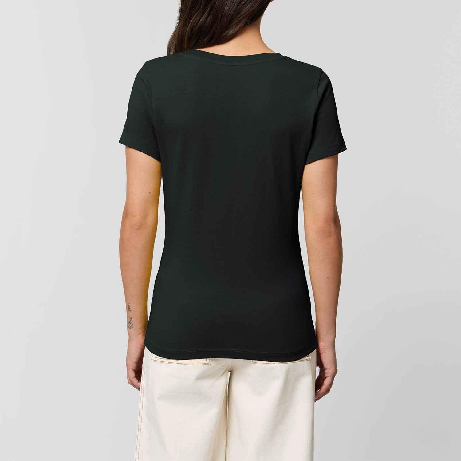 Damski T-Shirt Expresser - Tygrys Vintage - Sportowy styl Street-Style Basic T-Shirt z bawełny organicznej na wiosnę i lato