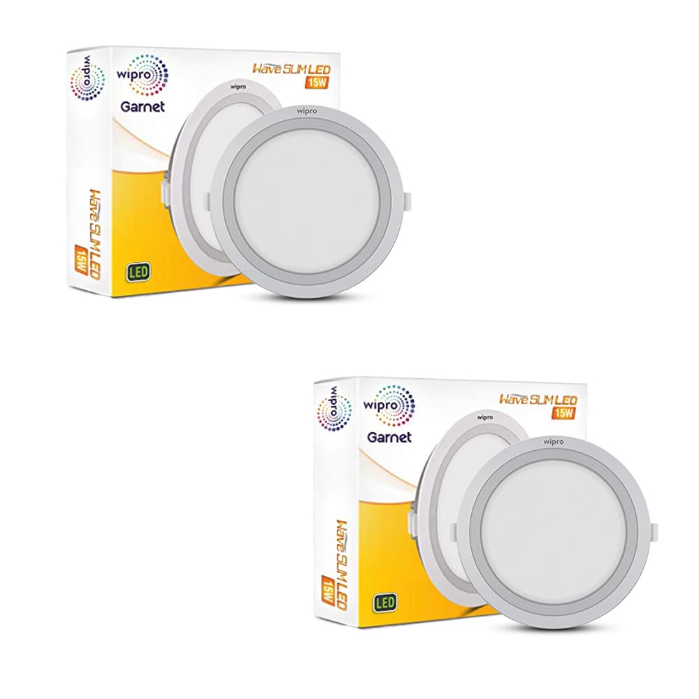 Wipro LED Wave Panel Lights - Slim & Bright -12