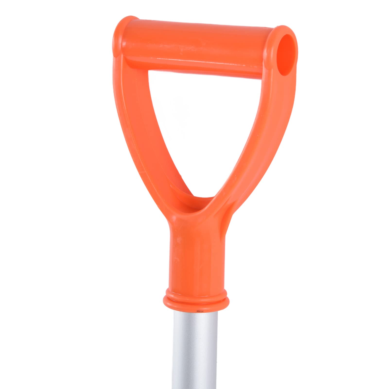 Wakects Pala de nieve para coche, pala de nieve ergonómica, diseño desmontable de aluminio, pala de hielo para nieve de invierno con mango en forma de D para coches, camiones, camping y actividades al