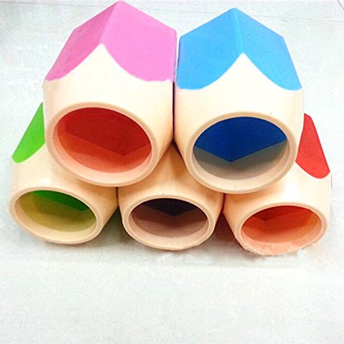 Creative Pencil Tip Design 5-Pack Desk Organizer Set - Image 2