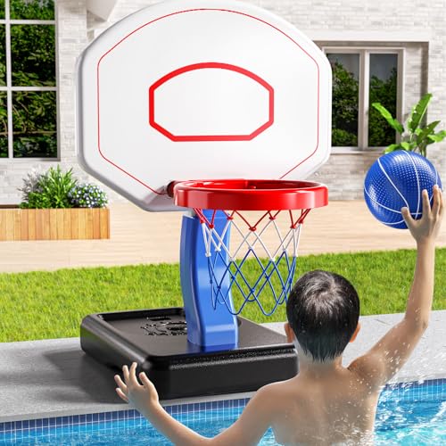 NIPLOOOW Kids Basketball Hoop for Boys Age 3 4 5 6, Adjustab...