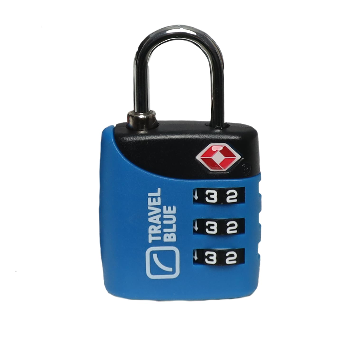 Travel Blue Blue Travel Tsa Approved 3-Dial Combination Suitcase Padlocks – Lock For Luggages, Suitcases, Backpacks & Travel Bags – Travel Bag Gym Locker Small Padlock With Code