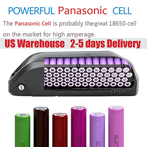 Unit Pack Power 36v 17.4Ah Panasonic Cells Ebike battery