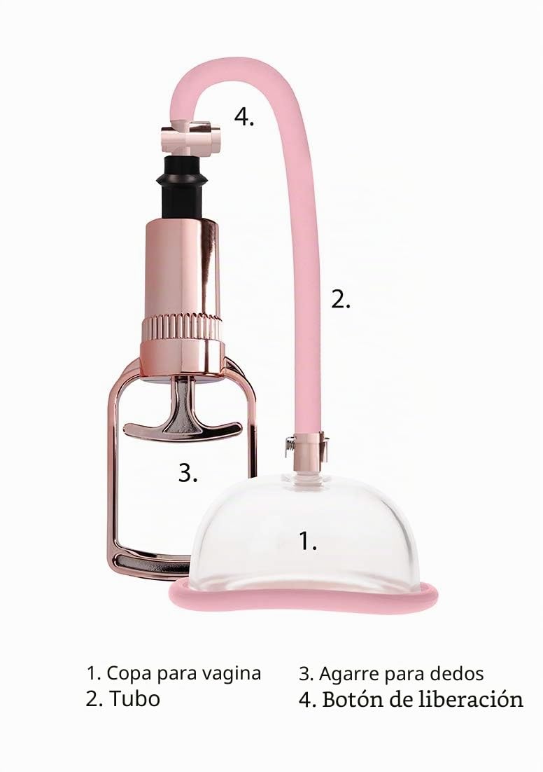 Pumped by Shots Pumped By Shots - Bomba De Succion Para Vagina - Rose Gold 155 g