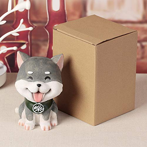 Amazon.co.jp: NOBONU 貯金箱 犬 柴犬 貯金箱 貯金習慣 コイン収納