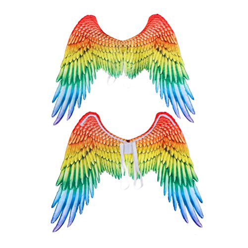 Angel Wings Cosplay Performance Props Rainbow Wings Spread Angel Wings Carnival Fancy Dress Accessory #TOP1