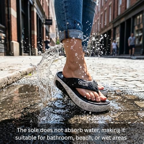 Image of VTC-Girls' EVA Sole Flip-Flop Slipper, Soft Cushioned Footbed, Ultra-Light, Slip-On, Casual Wear