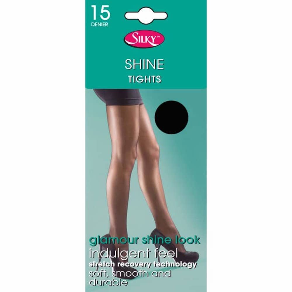 Silky Women's Natural Super Shine Tights Large