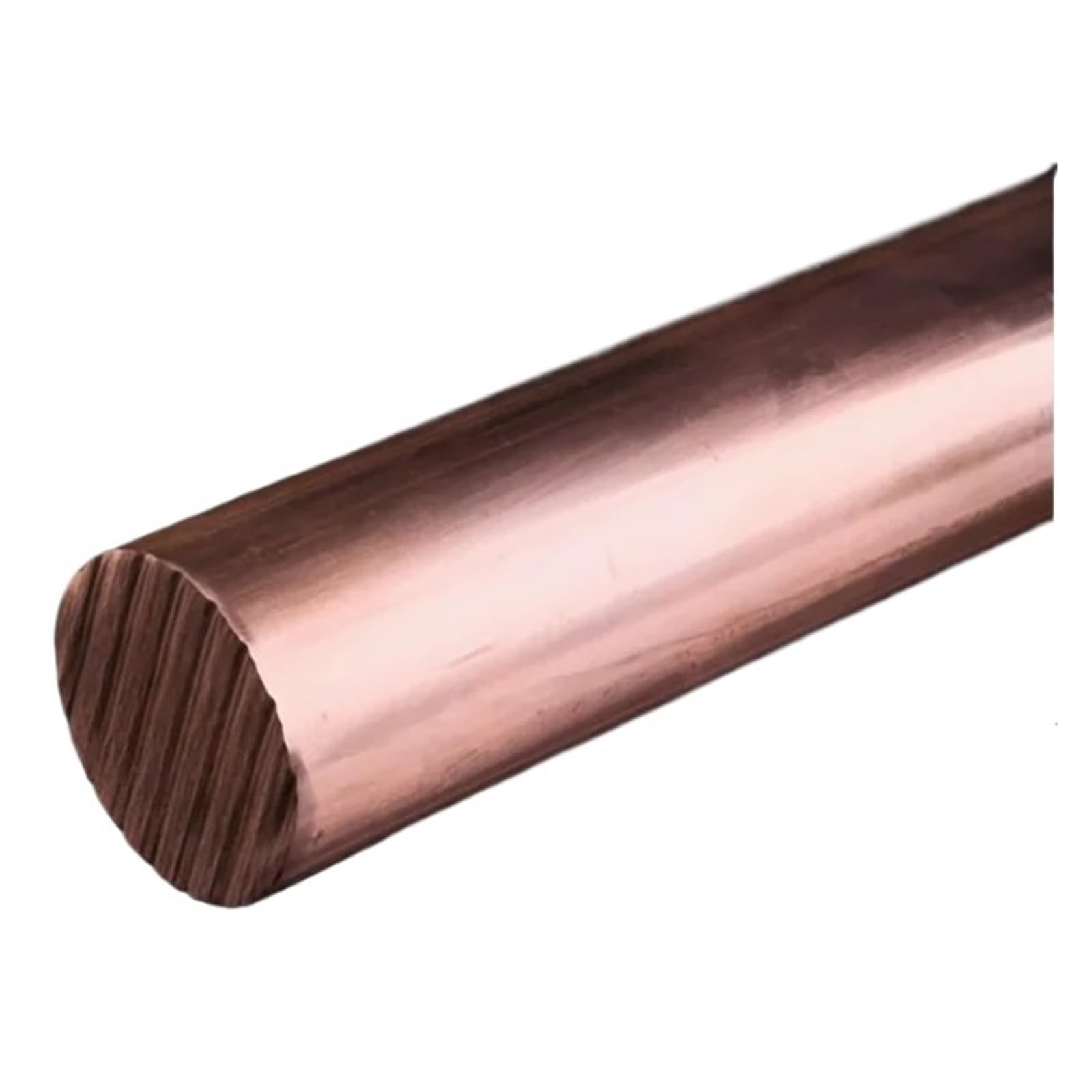 Barra de cobre Varilla redonda de cobre puro. | Barra sólida T2(13mmx300mm)
