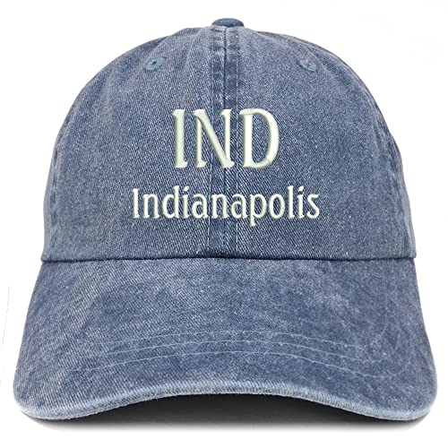 Gorra de béisbol bordada Indianapolis miniatura 1
