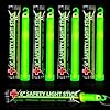 Emergency 10 Ultra Bright Green Glow Sticks – Individual Packed With Lanyard – For Camping Survival – Glow Lights for Blackouts, Hurricane and Storms- 6 Inch Chem Light Sticks with 12 Hour Duration