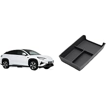 Compatible with BYD Sealion 7 2024 2025 Storage Box Car Tray Cup Box Anti-Slip Pad Organizers Interior Accessories Tidying Black24Sealion7 C-Box