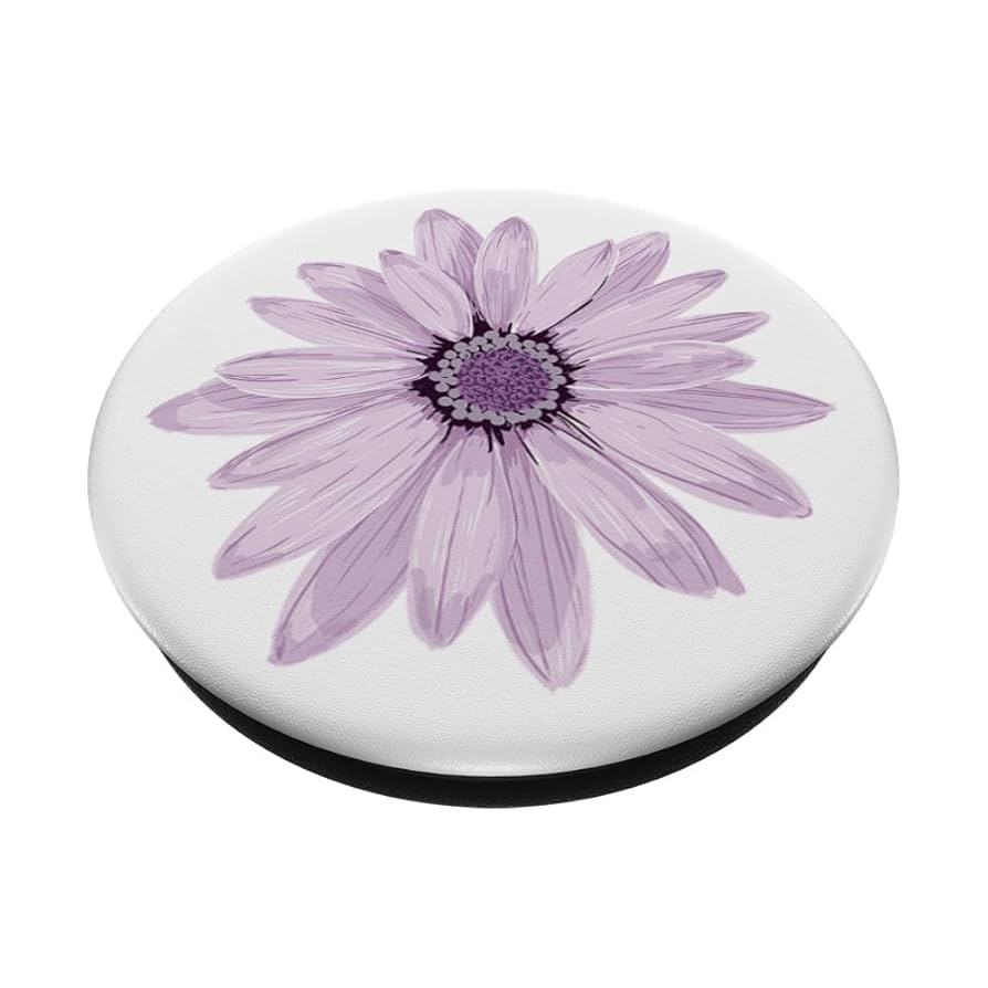 【Peaceminusone】 Phone Pop Up Grip #1 Purple Amazon.com: Purple Flower Daisy Pop Up Hand Grip,Cellphone