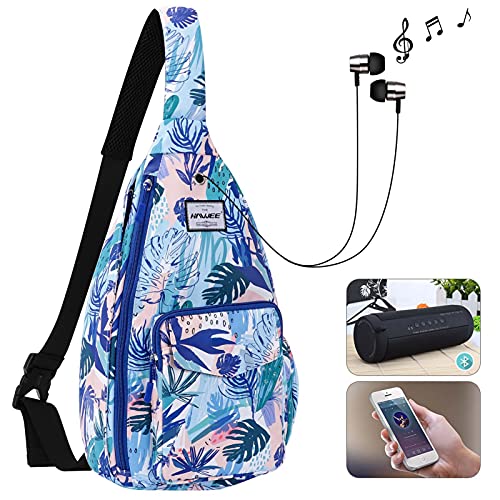 Rope Sling Bag for Women Men Casual Cross Body Daypack Backpack Adjustable Strap Water Repellent for Travel/Sport2