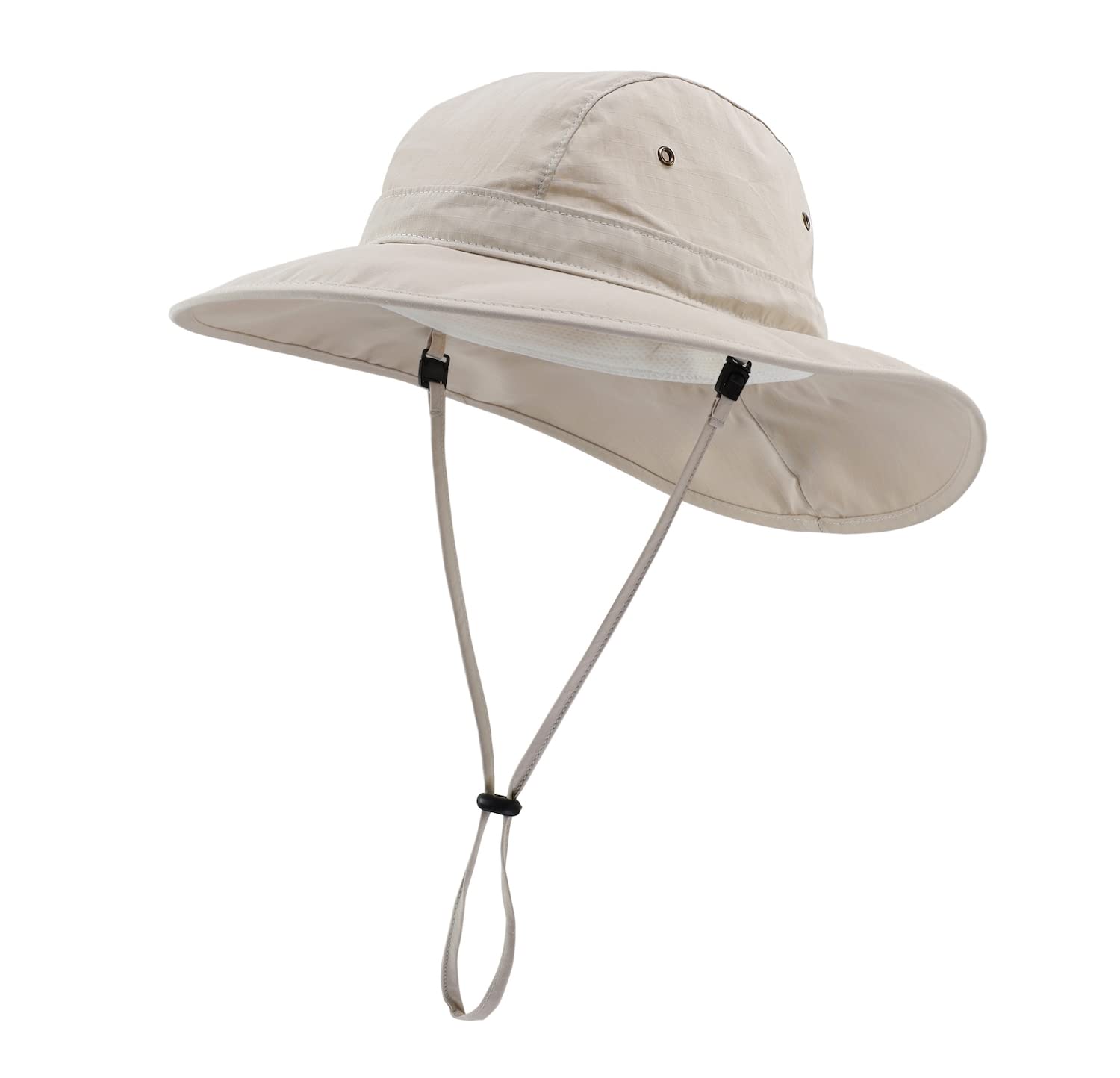 Summer UPF 50+ Men's Bucket Sun Hat Wide Brim Fishing Hat Safari Hat