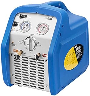 VIVOHOME 110-120V AC 60Hz 3/4HP Single Cylinder Portable Refrigerant Recovery Machine
