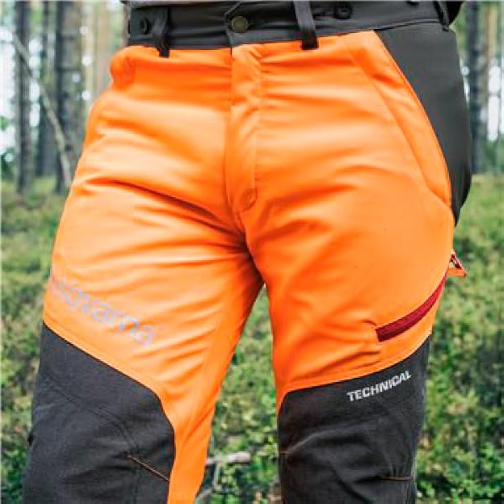 Husqvarna 機能的ワークパンツ オレンジ/グレー 即購入可、値下げ可能 Husqvarna 機能的ワークパンツ オレンジ/グレー 即購入可、値下げ可能