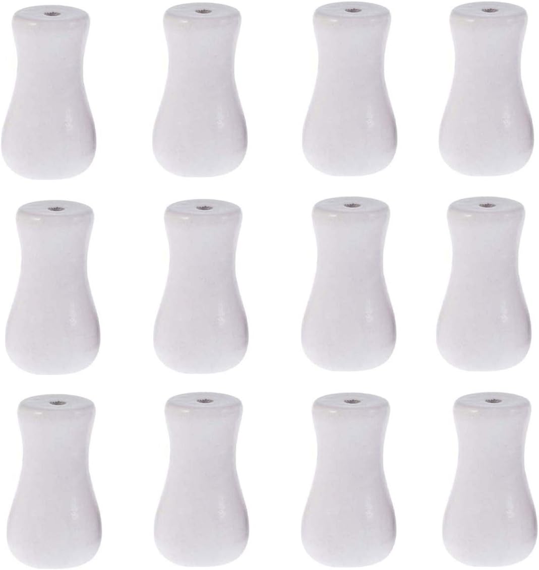 Cutelec Pull Cord Tassel 6pcs Clear Plastic for Blinds Pull