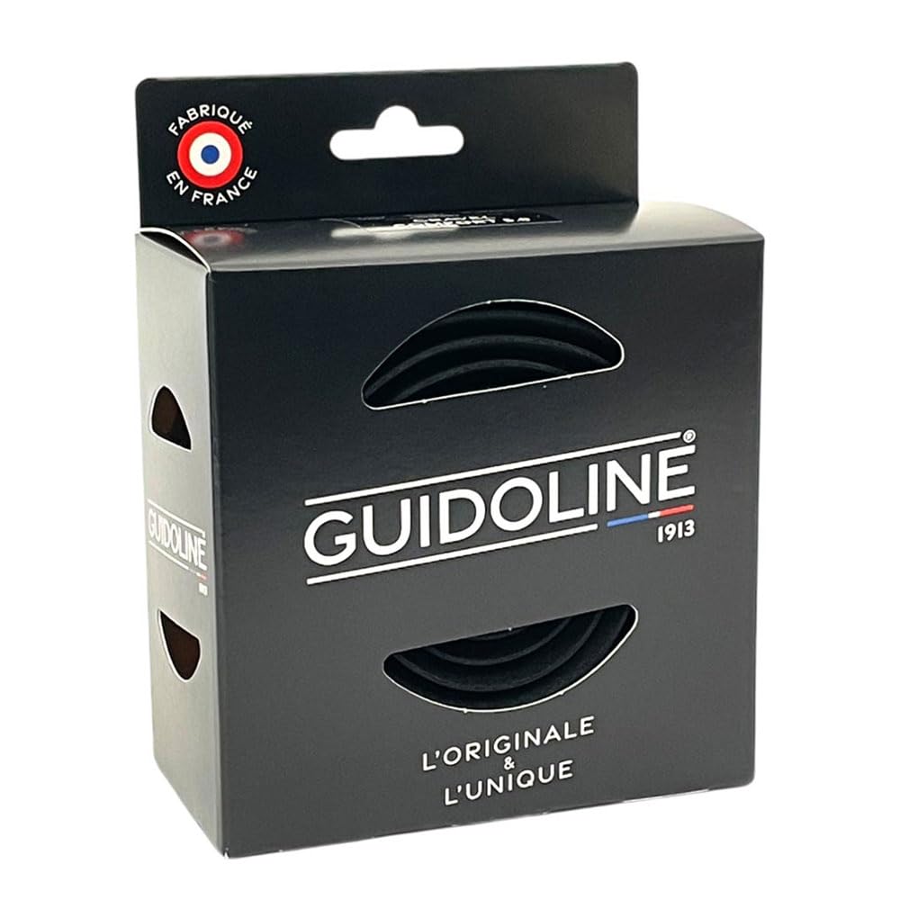 RUBAN DE GUIDON - CINTRE VELOX GRAVEL CONFORT 5mm NOIR - GUIDOLINE - 3660429367220