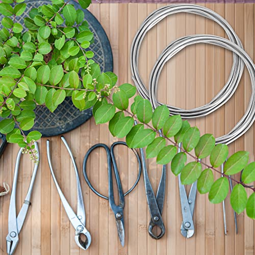 pelopy aluminum wire 14 inch diameter metal wire 20 ft armature bendable armature for sculpting dolls floral jewelry making weaving diy crafts silver