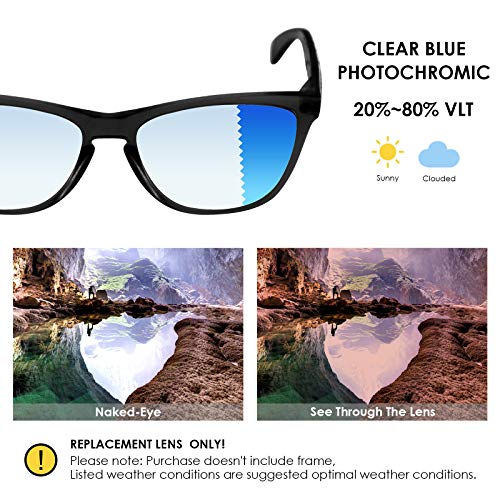 Image of BLAZERBUCK Anti-salt Polarized Replacement Lenses for Oakley Frogskins OO9013 Sunglass