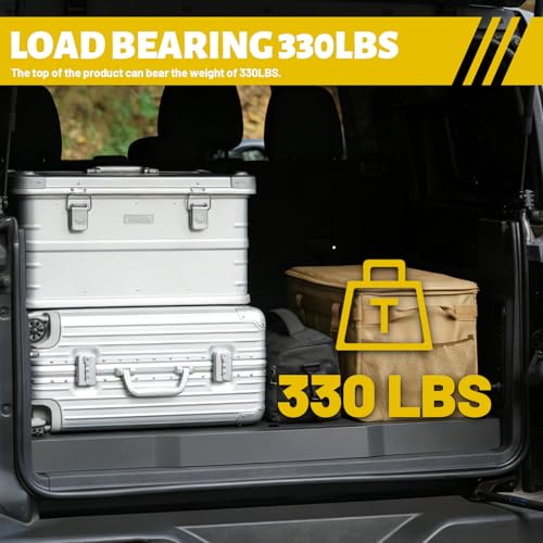 Z8 Trunk Hidden Storage Box for 2021–2025 Ford Bronco 4-Door Cargo Floor Organizer with Removable Divider,Under Cargo Storage Accessory(Not Fit Bronco Sport by Z8 - Used condition - Image 6