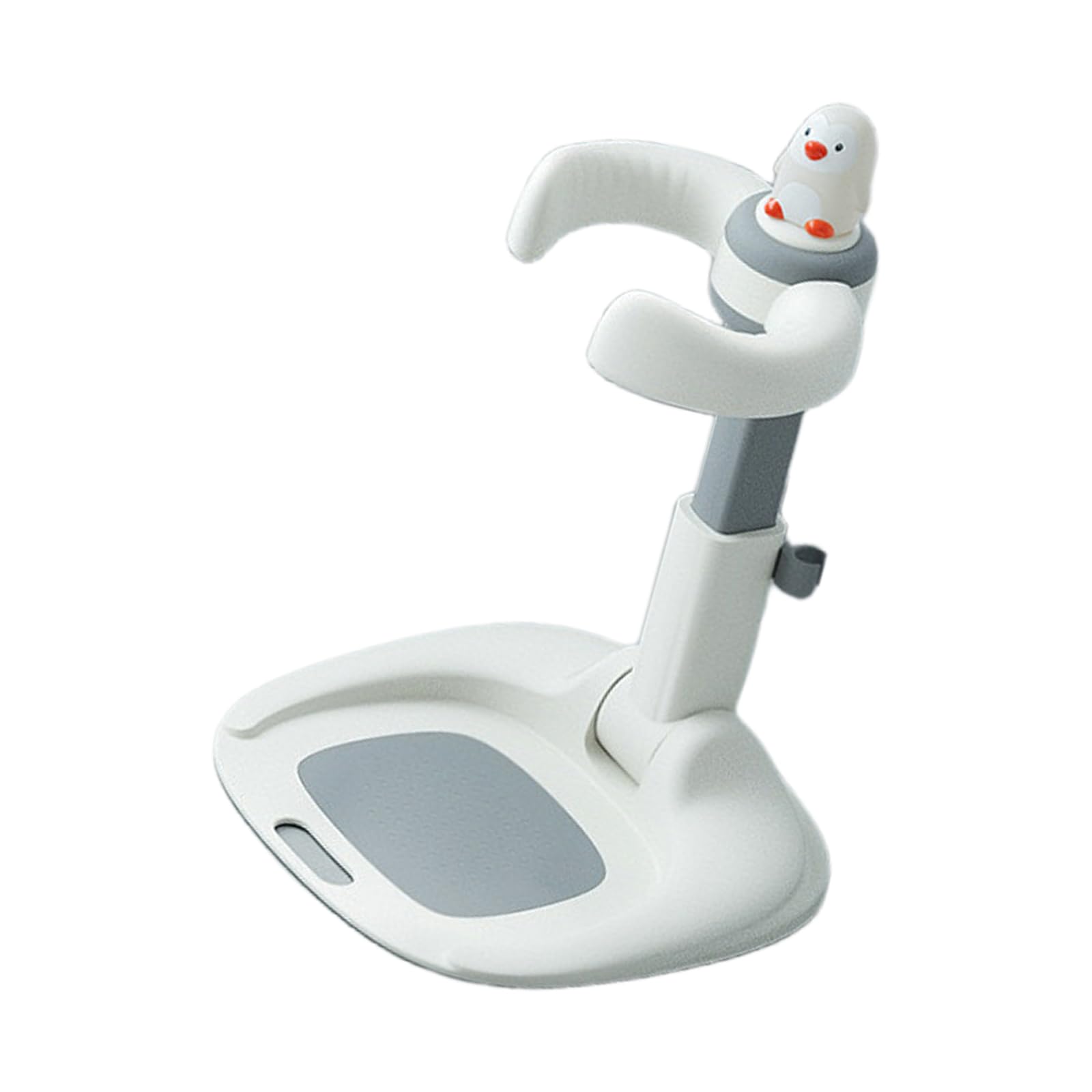 Baby Bath Stand Adjustable Height Nonslip Base Shower Helper Assist Bath Holder Rack for Infants and Toddler