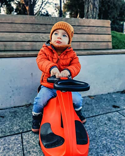 TWISTCAR Kinderfahrzeug, Kinder Twist Auto, Swing Car für Kleinkind, Spielzeugauto, Antrieb durch Lenkbewegung, Baby Scooter, für Kinder ab 1 Jahr, Rutschfahrzeug, Belastbar bis 120 kg, Rot – Bild 6