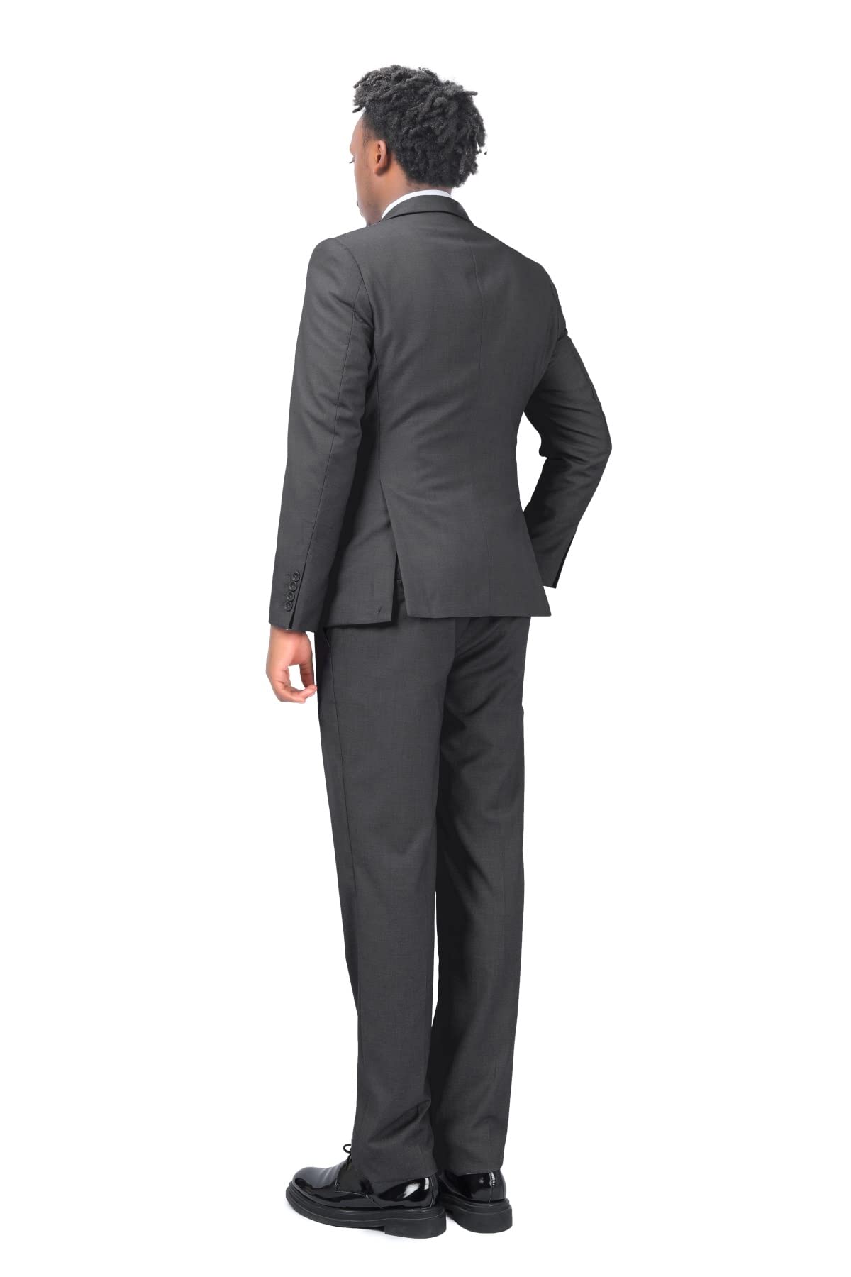 YOUTHUP Abiti da Uomo Elegante Completi 3 Pezzi Abito Slim Fit Blazer Panciotto Pantaloni