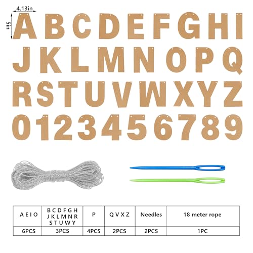 DIY Custom Banner Kit - Glitter Letters, Customizable for Birthday, Graduation, Wedding & Baby Shower Decoration - Image 4