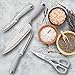 Hampton Forge Epicure Cool 15Pc Block Set, 6.70 LB, Taupe/Grey