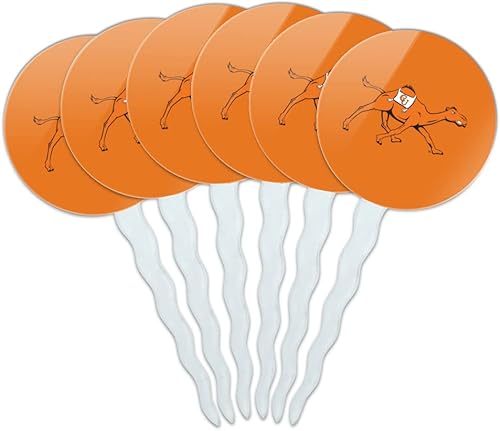 Campbell University Primary Logo Cupcake Picks Toppers Decoration Set of 6 Campbell University Primary Logo Cupcake Picks Toppers Decoration Set of 6