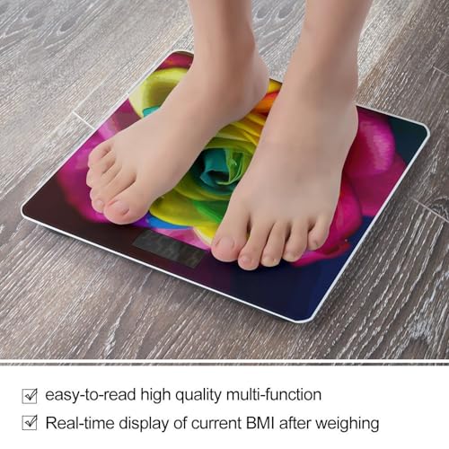 Balanza digital de baño con capacidad 400 lb y vidrio templado miniatura 5