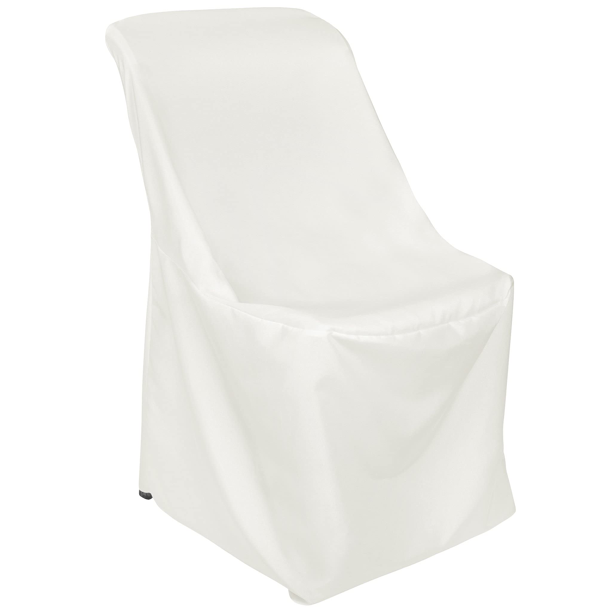 Polyster Folding Chair Cover - 89cm x 44cm | Ivory | 1 Pc.