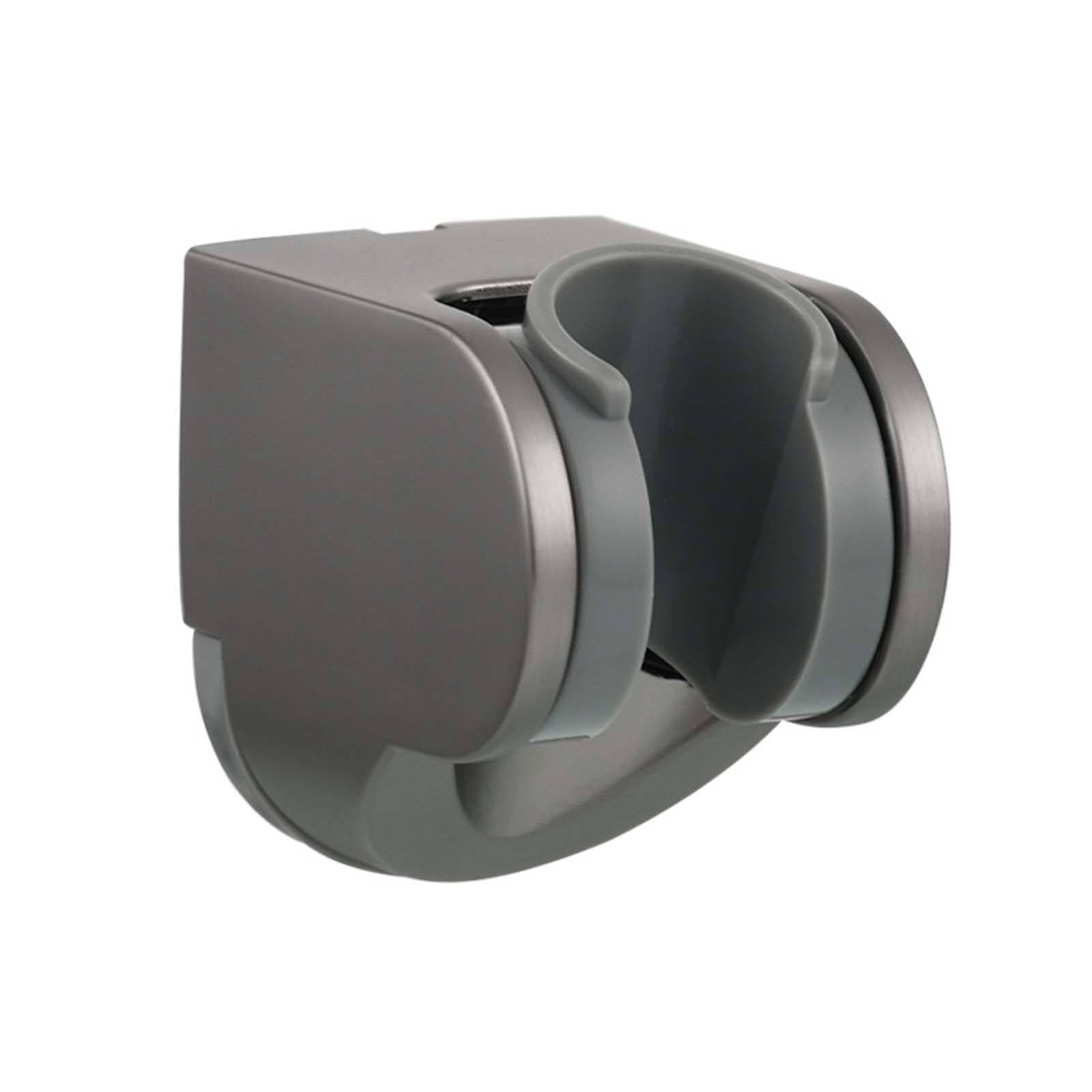 Soporte Ducha Pared Montaje en Pared Instalación de Perforación Soporte Alcachofa Ducha Ángulo Ajustable Soporte Ducha Material ABS Soporte de Ducha a Prueba de Humedad Soporte para Ducha