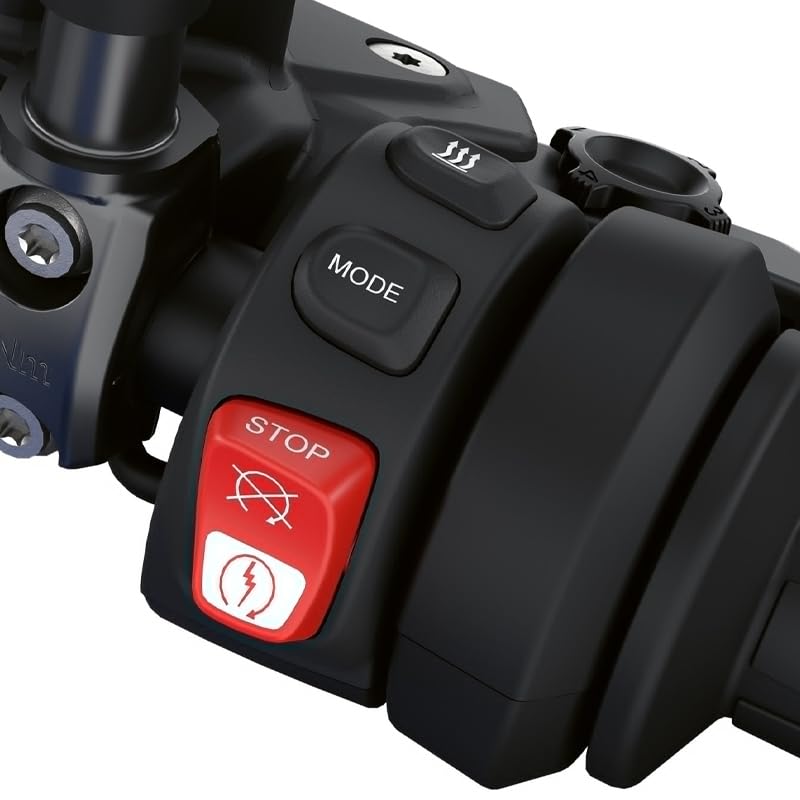 IZX for BMW R1250GS ADV Adventure R1250RS/R S1000R S1000XR F750GS F850GS ADV F900GS ADV F900R F900XR Motorcycle Combination Switch Button Cover Accessories (3, Right)