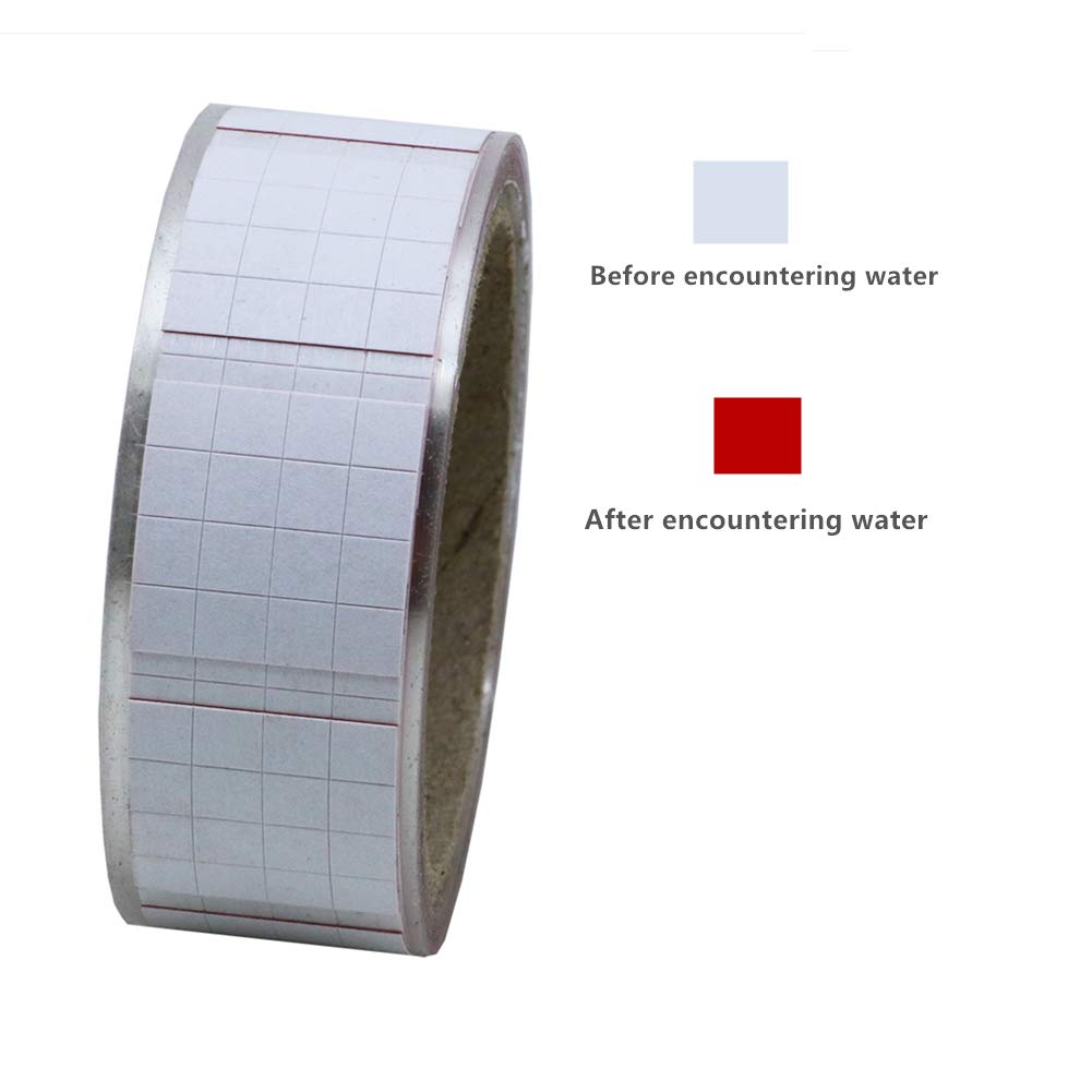 Buy Hybsk Water Detection Sticker. Turn Red Stickers.WaterSensitive Tamper Proof Warning Labels