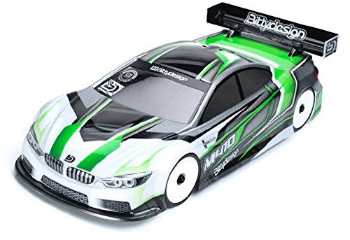 Bittydesign1:10 Touring 190 mm M410 Lexan Body Clear Light
