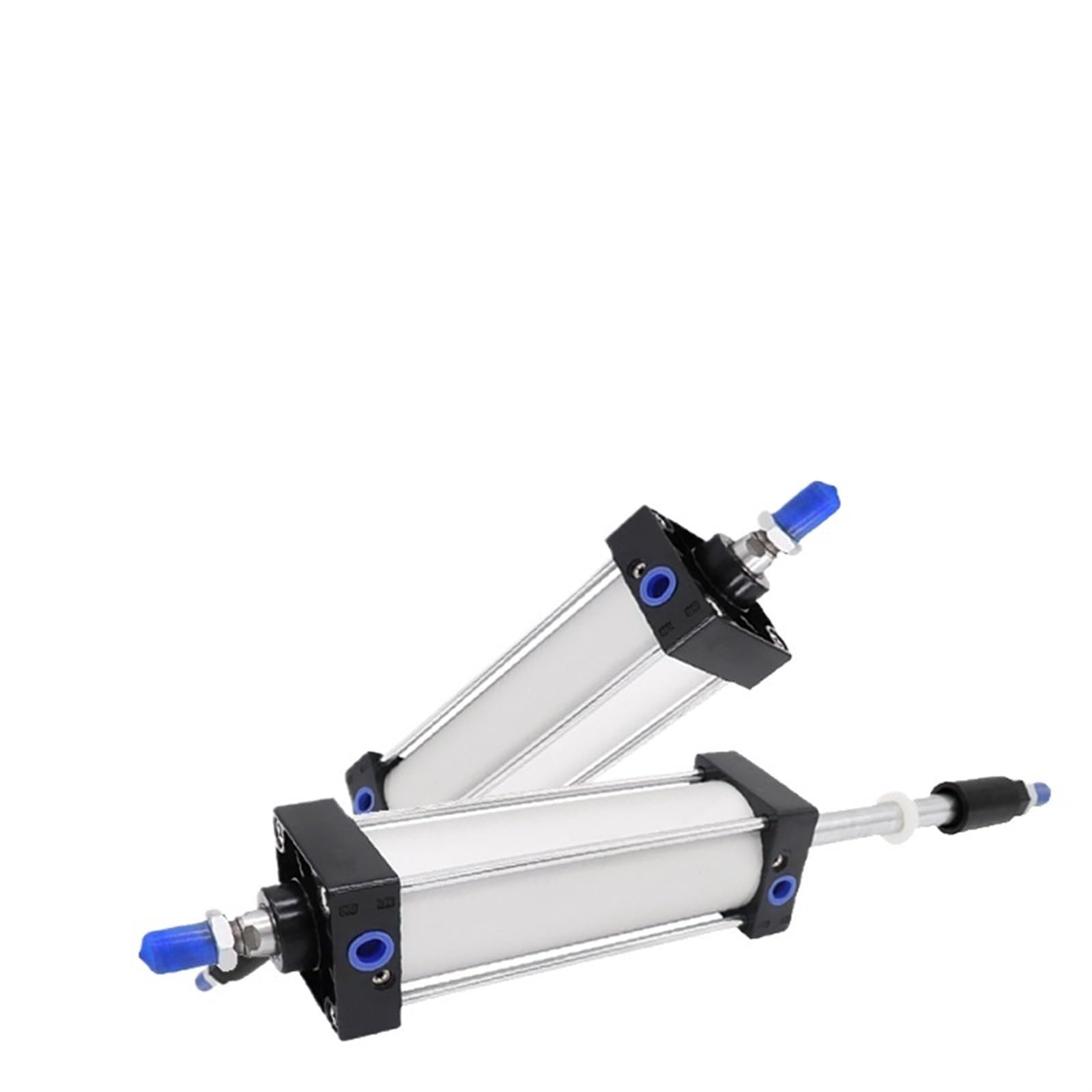 Vérin pneumatique double effet pour régler une course mécanique