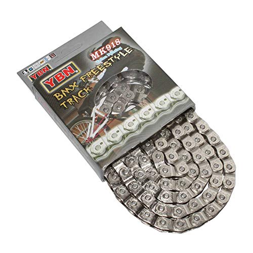 P2R (Cycle) Chaine Velo 1-3v. ybn Demi-maillon Nickel Teflon 100 maillons (Fixie - singlespeed)