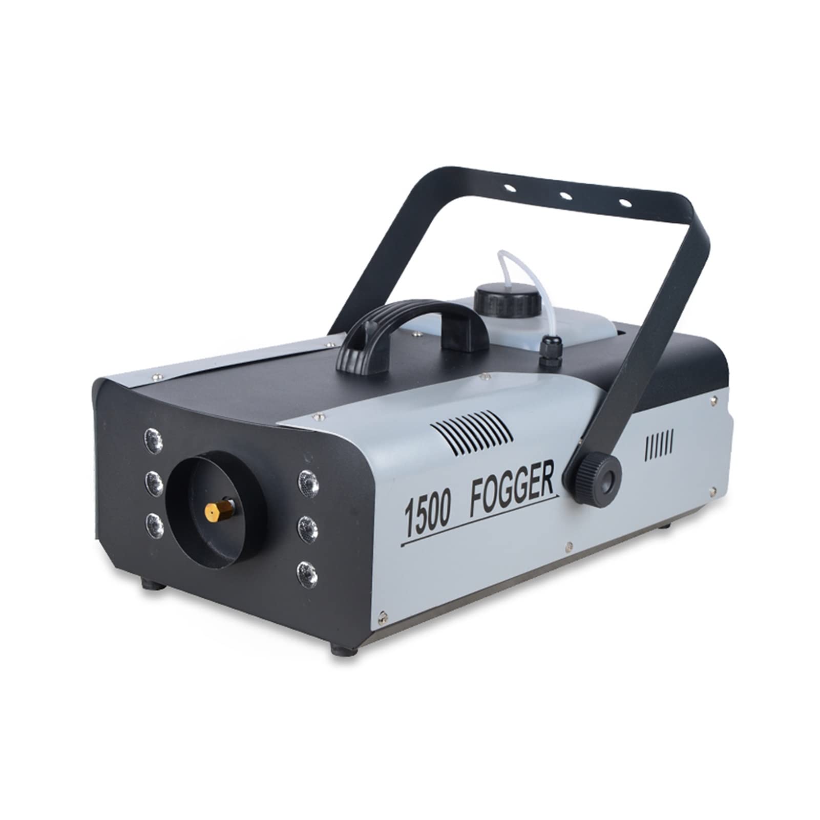 máquina de humo 150 0w rgb 3in1 Control remoto Máquina de niebla Máquina de humo Control remoto o alambre DJ Luces de escenario de la máquina de la máquina de la boda de la discoteca equipo de producc