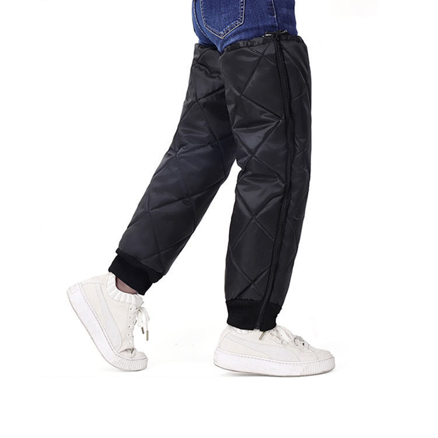 Ginocchiere Antivento Per Moto - In Pelle PU, Calde, Regolabili, Stile C - Foto 12