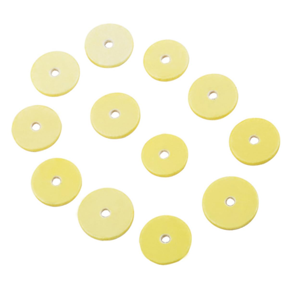 WHAMVOX 16 in 1 Flute Pad Set Swabs for Flutes Repair Parts Open Hole Pad Maintenance