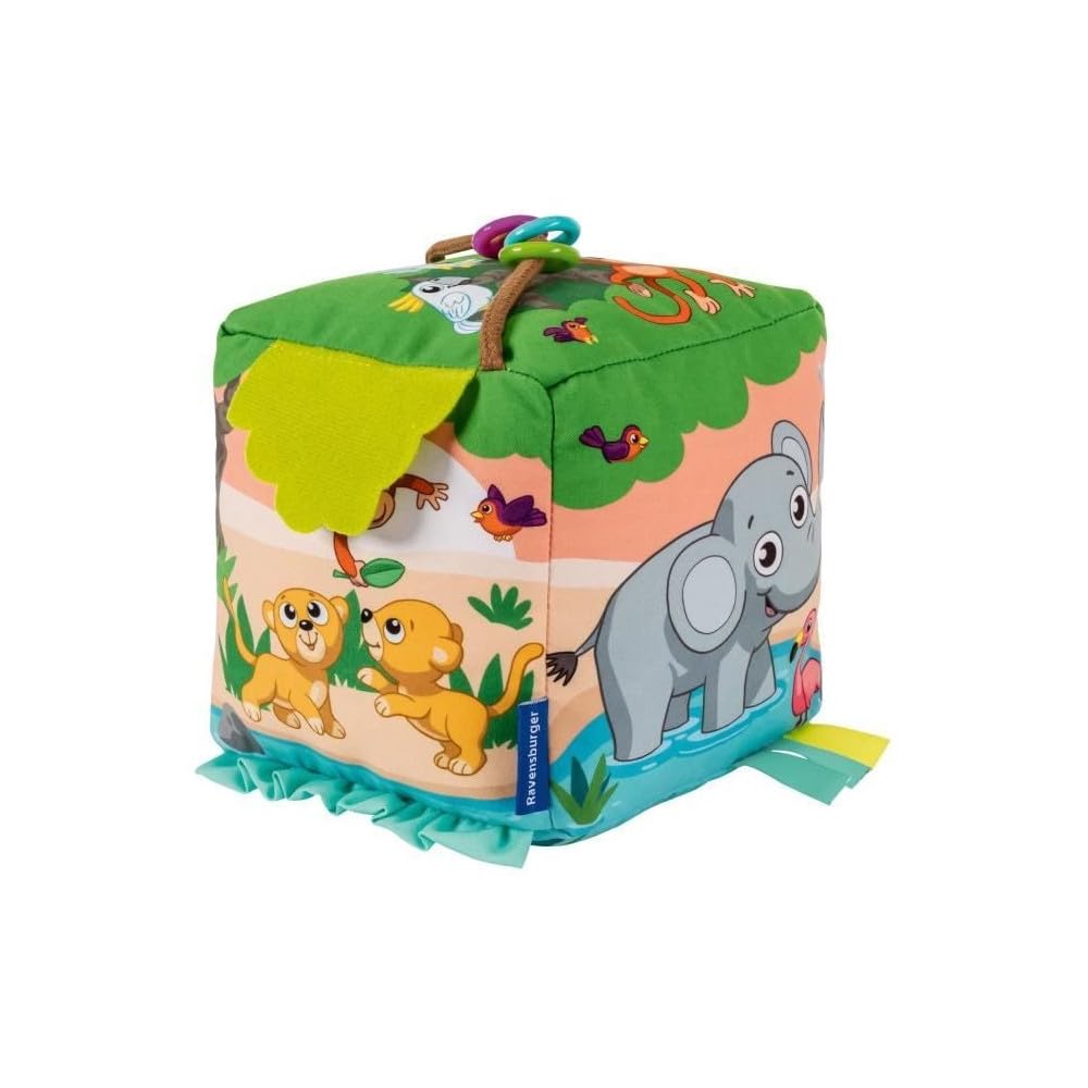Ravensburger -Play + - My Heavy Duty Activity Cube - Od 6 miesięcy - Wersja francuska - 34009