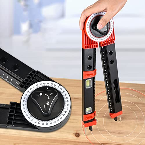 Transportador de Ingletes para Sierra con Nivel de Burbuja miniatura 4