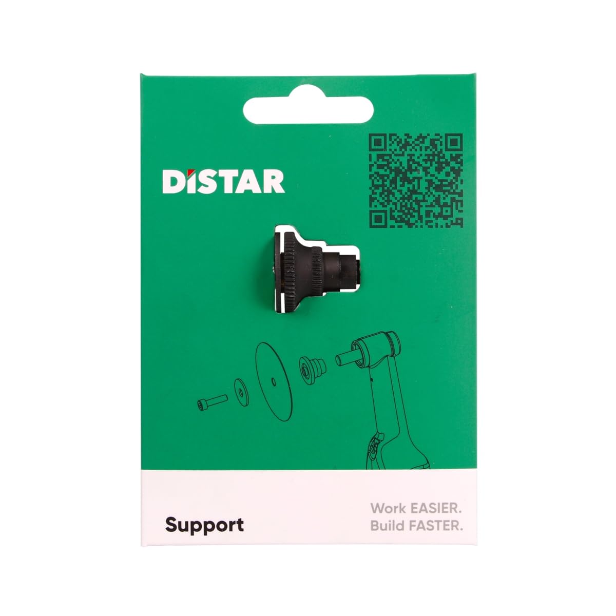 DISTAR Ensemble d'adaptateurs de support pour adaptateurs de gravure et mini-ponceuse | Flasque de montage universelle pour disques de découpe diamantés et disques abrasifs | Compatible avec Proxxon