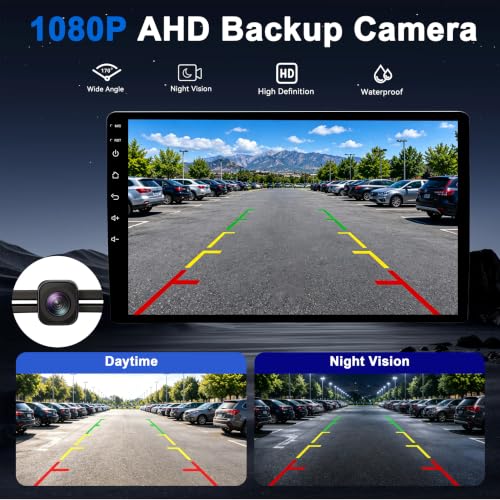 Car Radio Stereo for Jeep Patriot Compass 2010-2016, 10.2 Inch IPS Touchscreen Android 13 64GB, Wireless CarPlay Android Auto, Plug and Play, 1080P Backup Camera, 5G WiFi, GPS, SWC, AM/FM - Image 5
